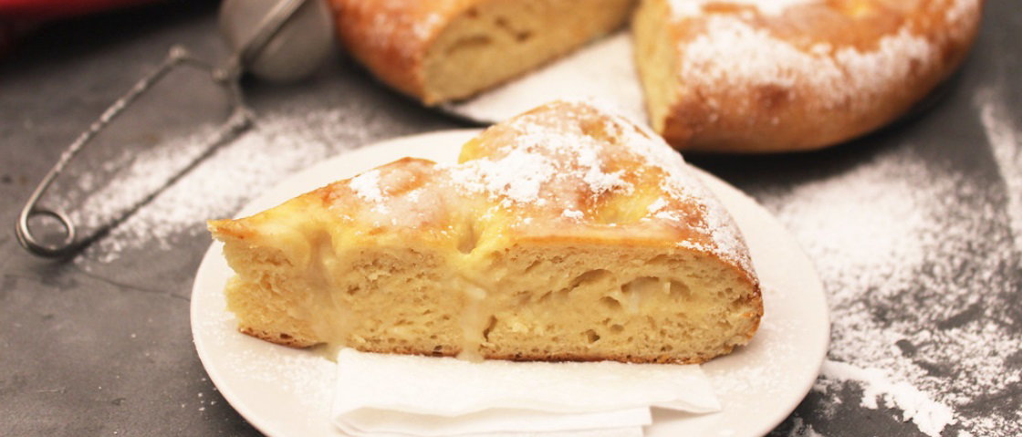 Torta de nata gallega