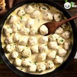 Albóndigas en salsa blanca