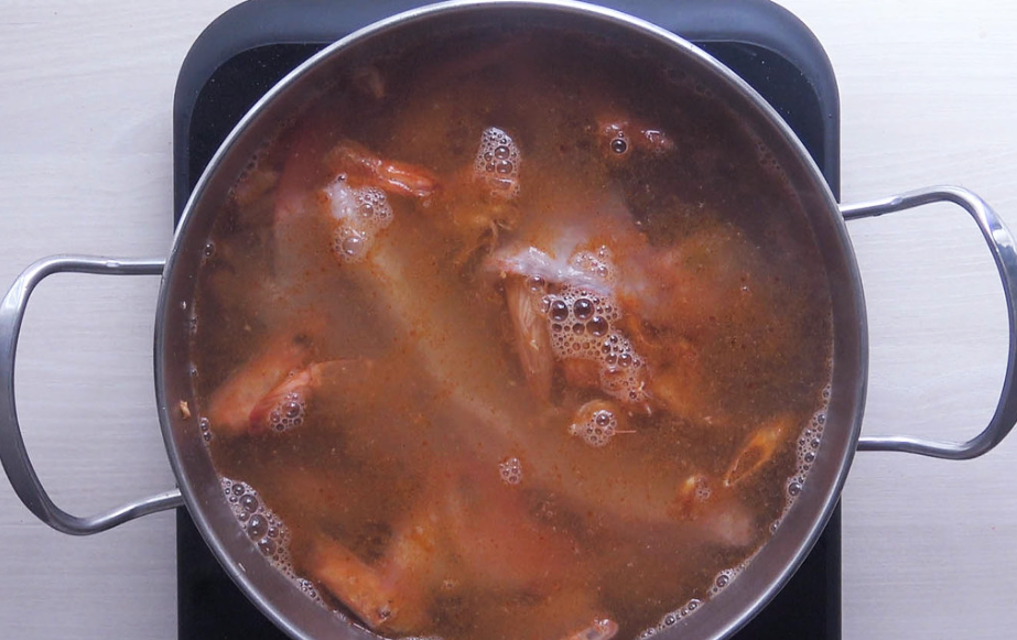 Sopa de marisco. Receta fácil y deliciosa para Navidad