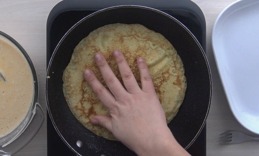 Crepes sin gluten. Receta fácil para celíacos