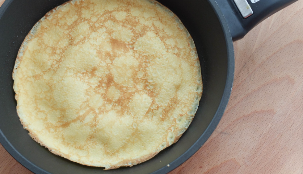Crepes sin gluten. Receta fácil para celíacos