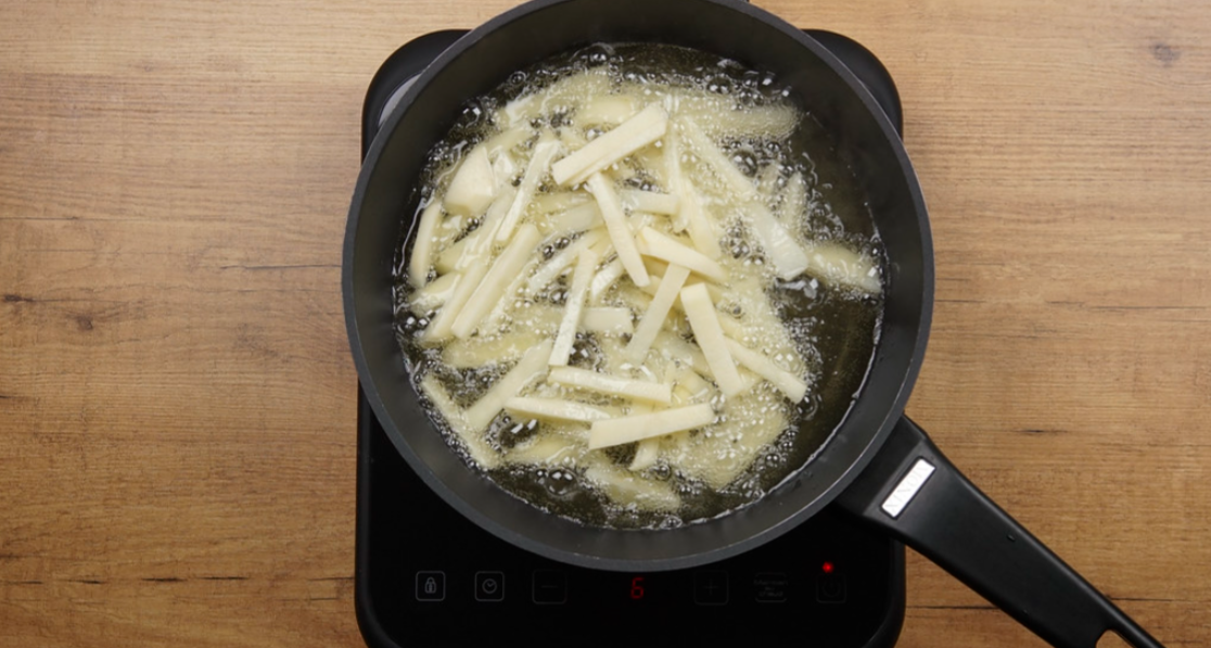 Guiso de ternera con champiñones
