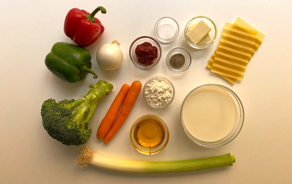Cómo hacer lasaña de verduras para comer en casa más sano