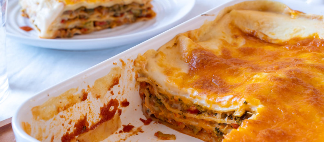 Cómo hacer lasaña de verduras para comer en casa más sano