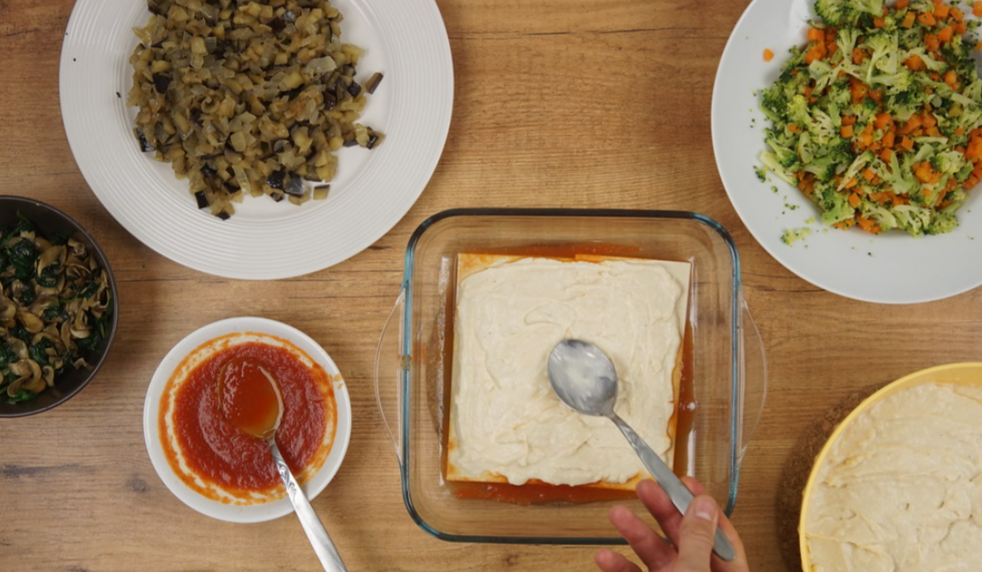 Lasaña vegetariana