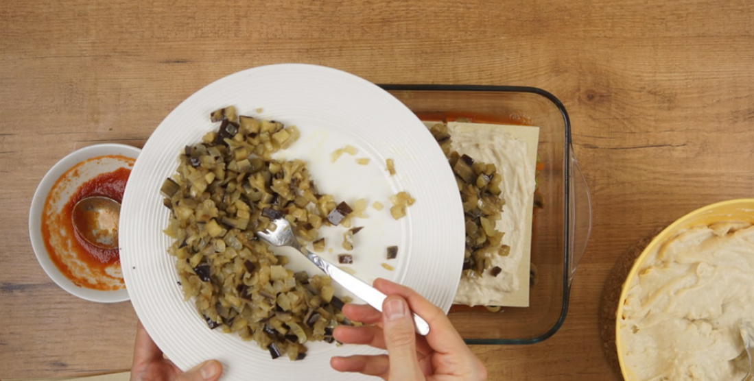Lasaña vegetariana