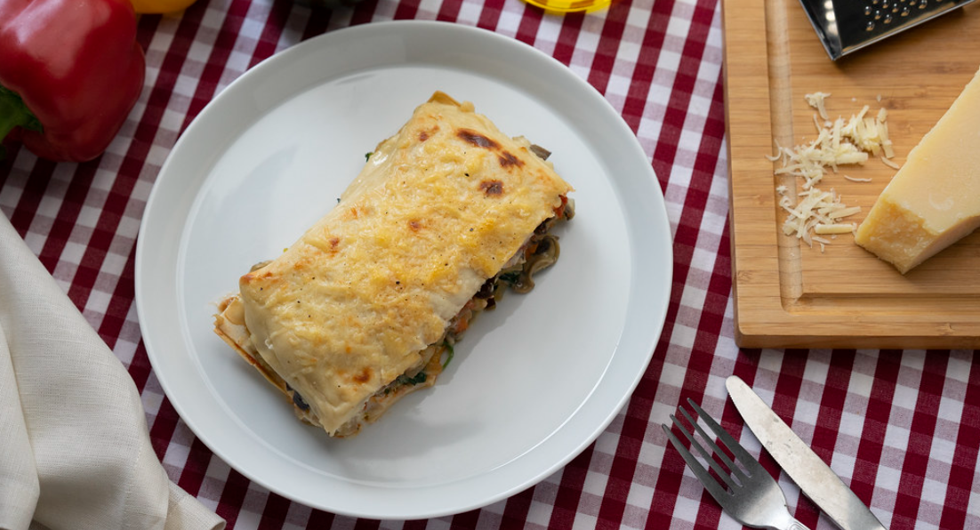 Lasaña vegetariana