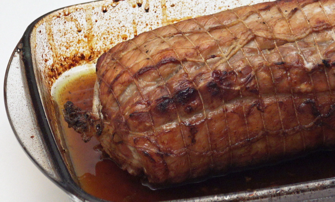 Lomo de cerdo relleno, perfecto para Navidad