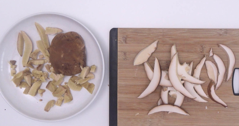 Pasta fresca con salsa de setas. Receta fácil para disfrutar del Otoño