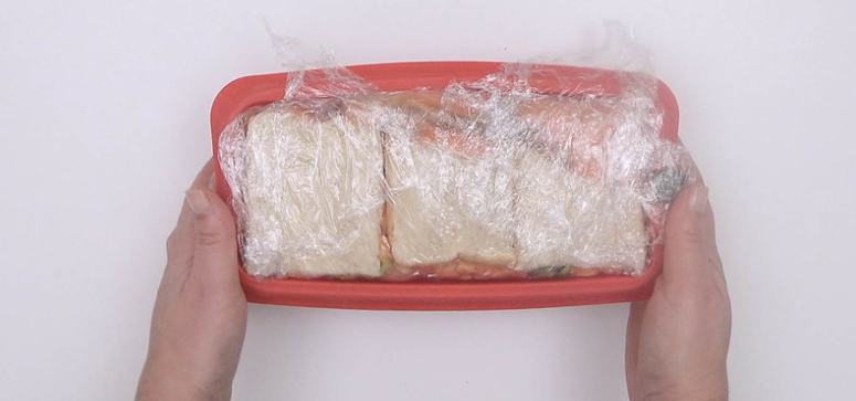 Pastel de salmón ahumado. Receta fácil para Navidad