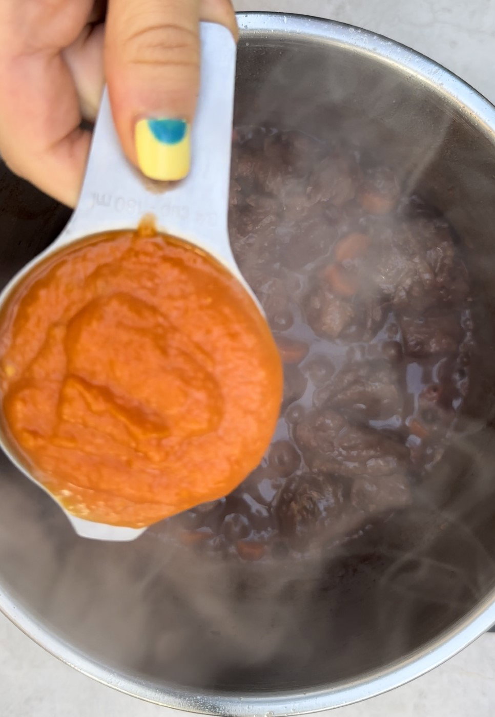 Ragú o ragout de ternera. Receta tradicional paso a paso
