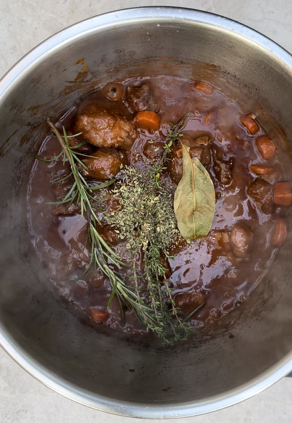 Ragú o ragout de ternera. Receta tradicional paso a paso