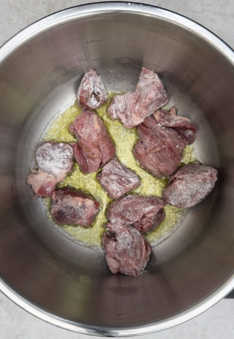 Ragú o ragout de ternera. Receta tradicional paso a paso