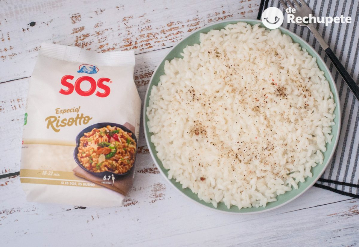 Risotto Cacio e Pepe del chef Massimo Bottura De Rechupete