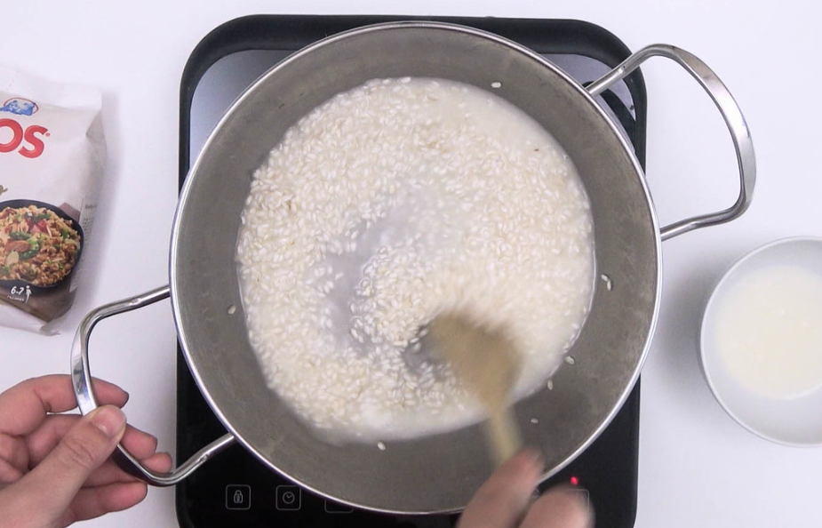 Risotto Cacio e Pepe del chef Massimo Bottura