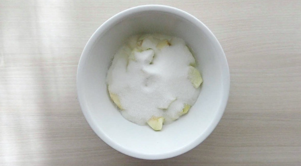 Tarta de manzana fácil y casera. receta de la abuela