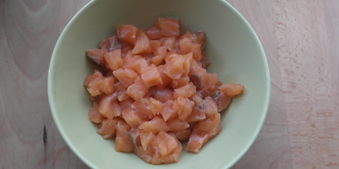 Tartar de salmón y aguacate