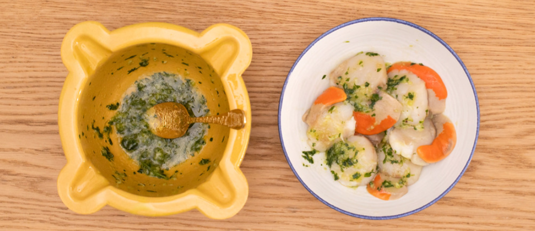 Cómo hacer vieiras a la plancha (en su jugo y al ajillo)