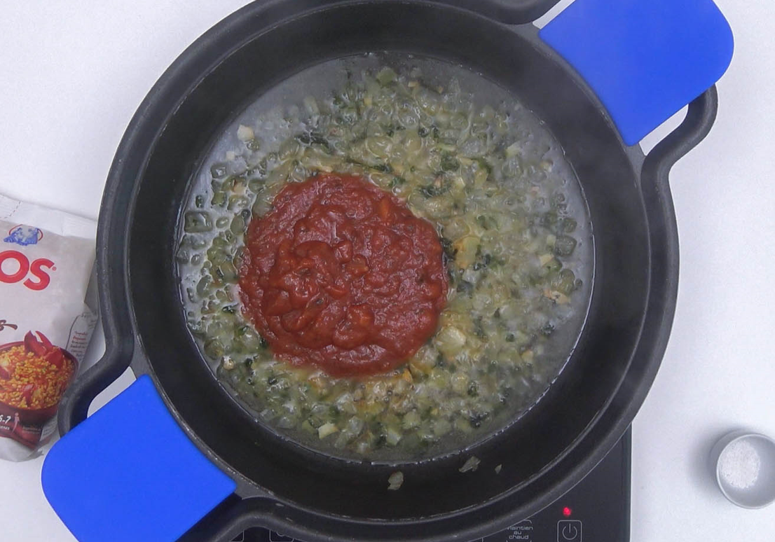 Arroz caldoso de rape y mejillones perfecto para Navidad