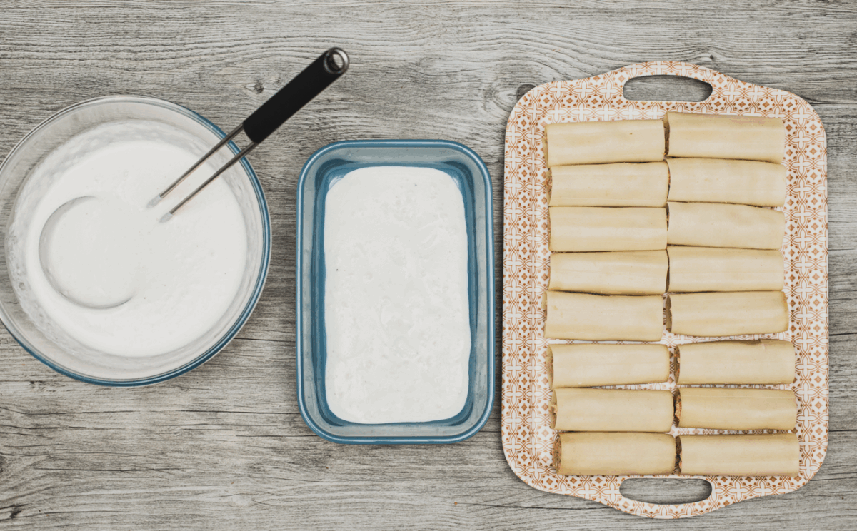 Canelones de San Esteban. Receta de Navidad