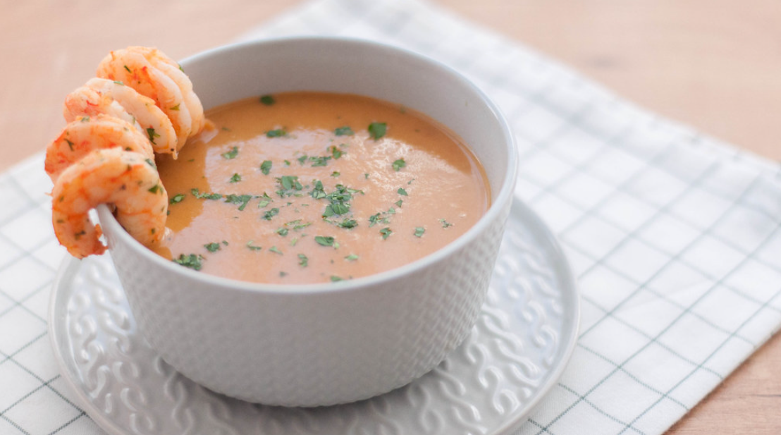 Crema fácil de marisco. receta deliciosa para navidad