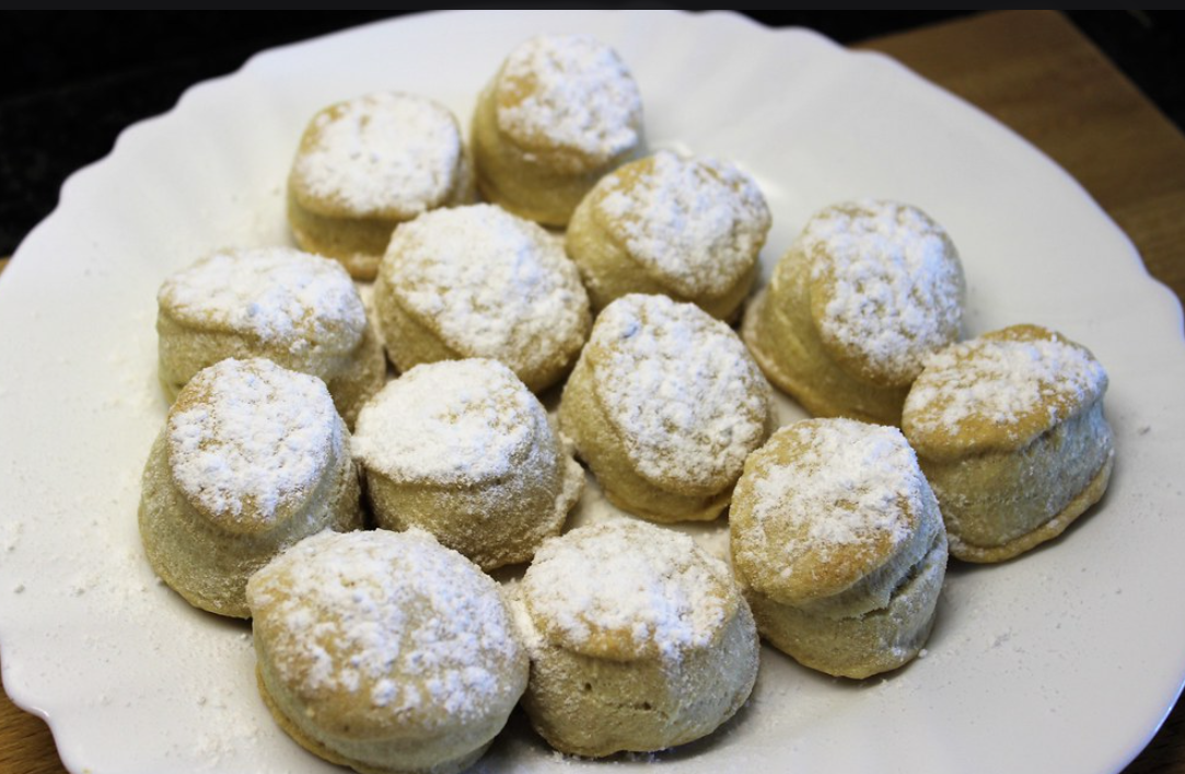 Cómo hacer mantecados blancos de azúcar. receta tradicional