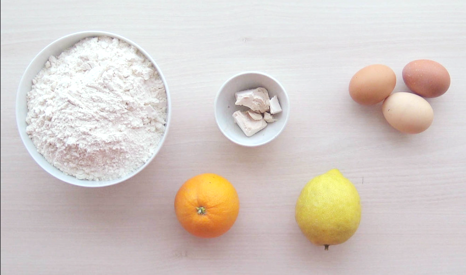 Cómo hacer Roscón de Reyes: Ingredientes