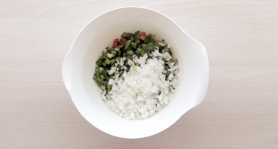 Salpicón de langostinos, una ensalada deliciosa