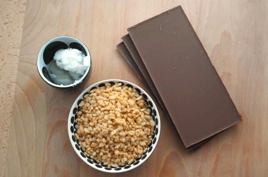 Turrón de chocolate casero, al estilo suchard