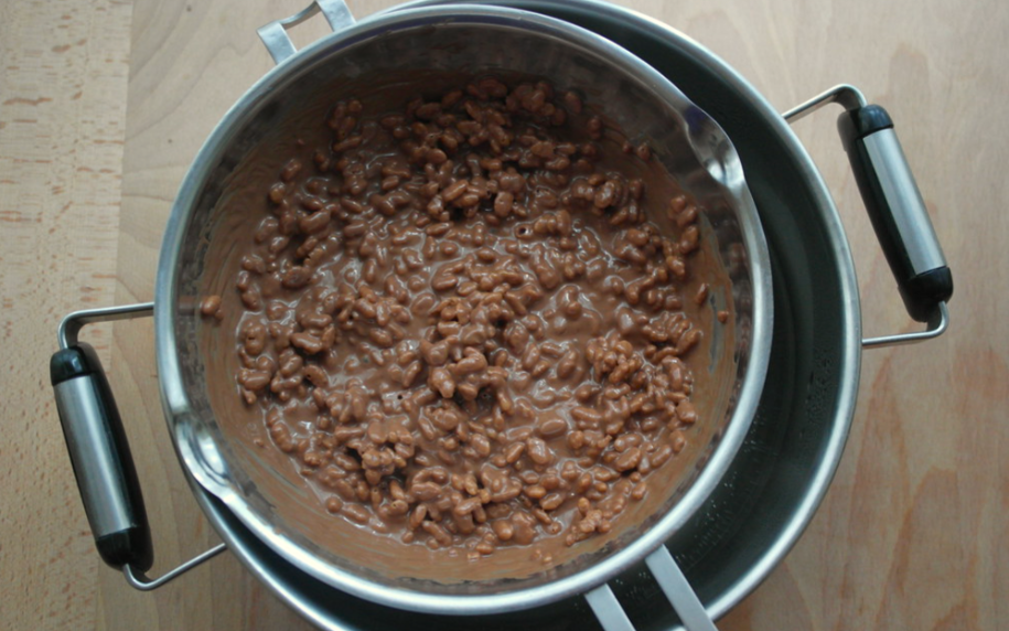 Turrón de chocolate casero, al estilo suchard