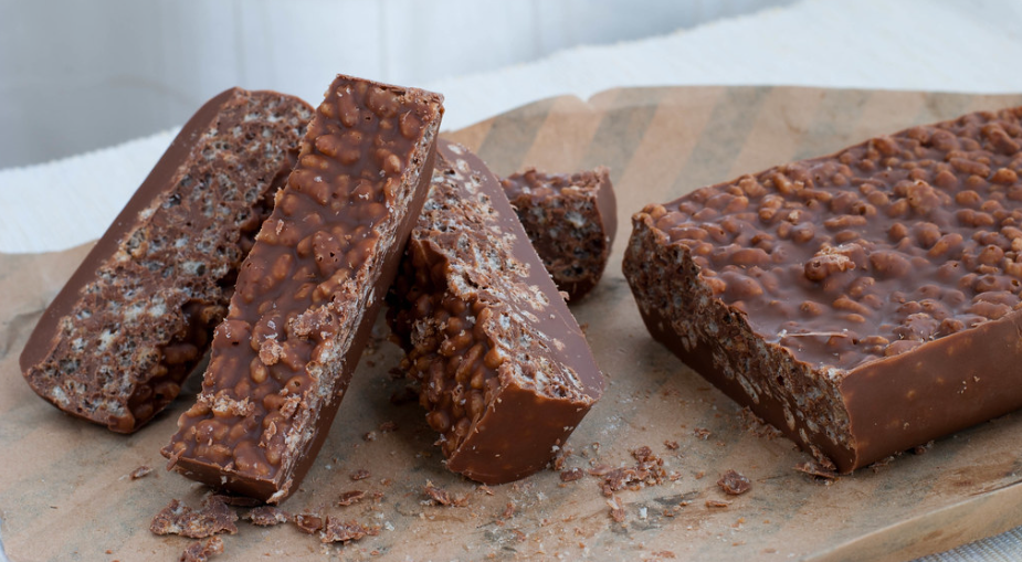 Turrón de chocolate casero, al estilo suchard
