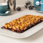Turrón de guirlache. Postre tradicional navideño