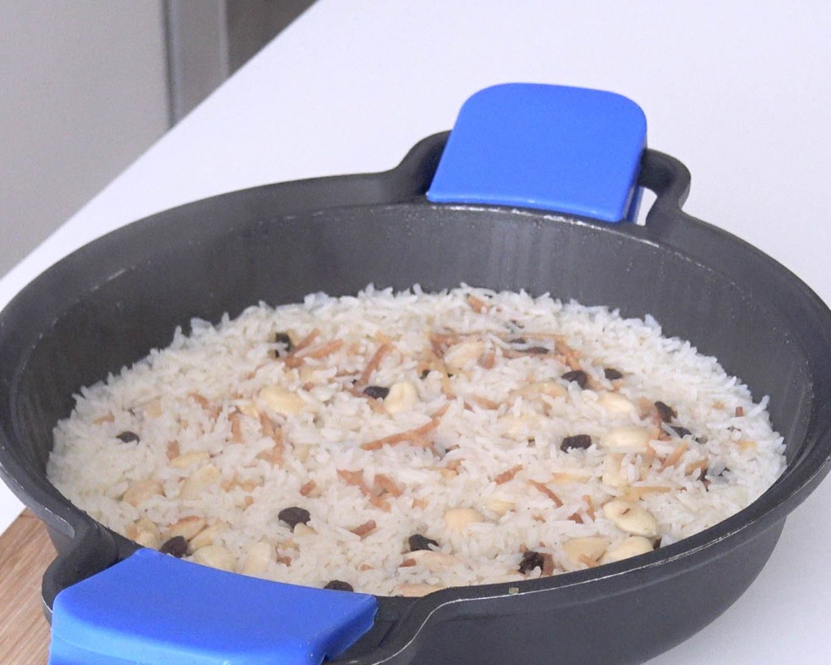 arroz arabe peruano paso 7