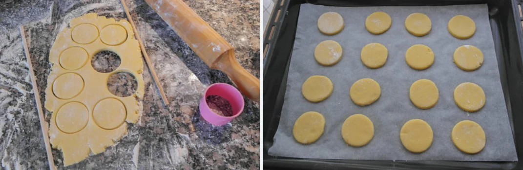 Alfajores de maicena. receta argentina