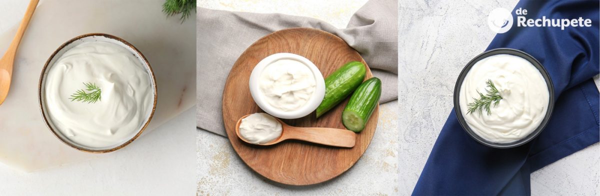 Cómo sustituir la crema agria o crème fraîche de nuestras recetas
