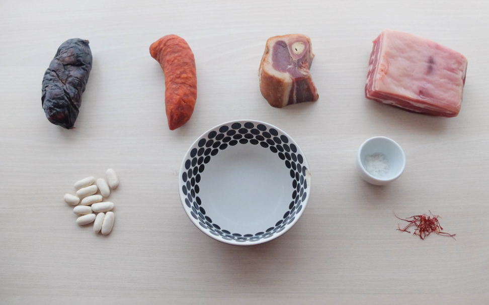 Cómo hacer fabada asturiana: Ingredientes