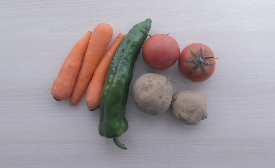 Lentejas con verduras o viudas