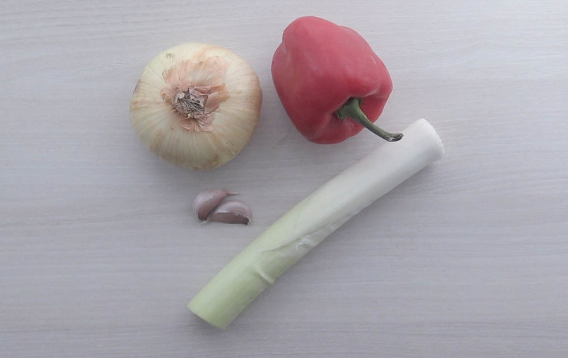 Lentejas con verduras o viudas