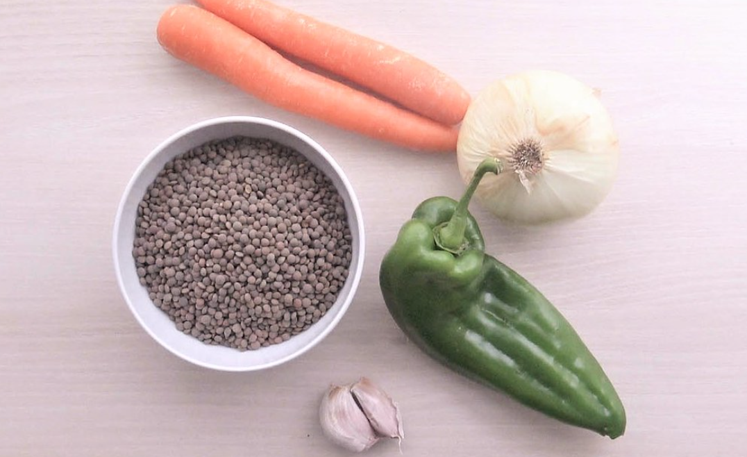 Receta de lentejas con chorizo: ingredientes