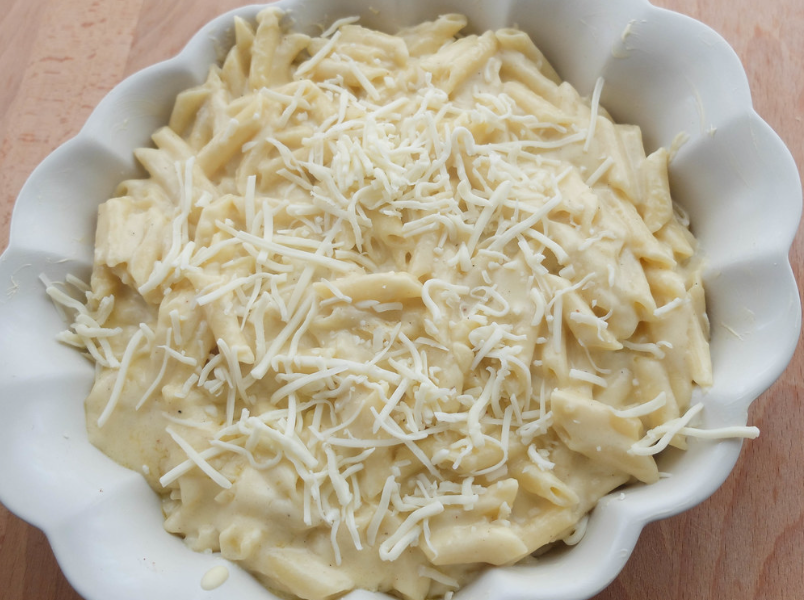 Mac and cheese. Los famosos macarrones con queso a la americana