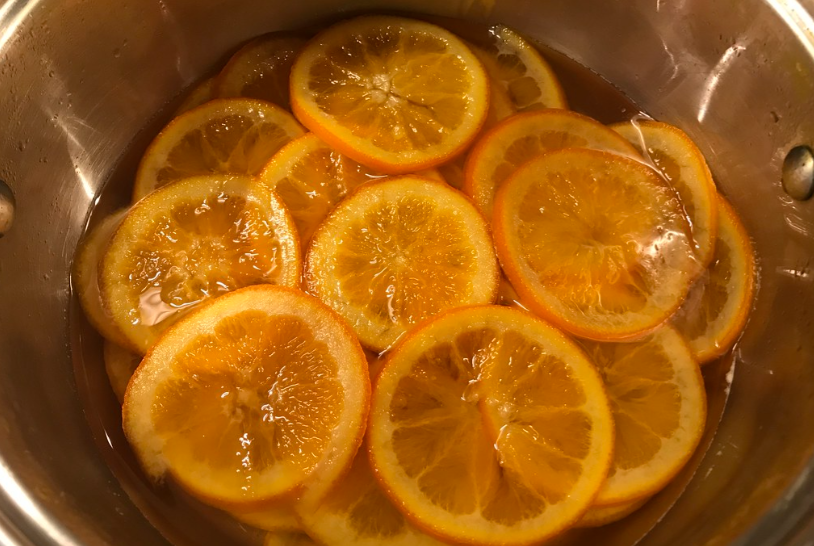 Cómo hacer naranjas confitadas caseras para el roscón u otros dulces