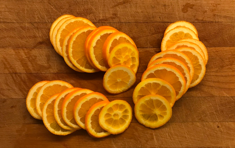 Cómo hacer naranjas confitadas caseras para el roscón u otros dulces