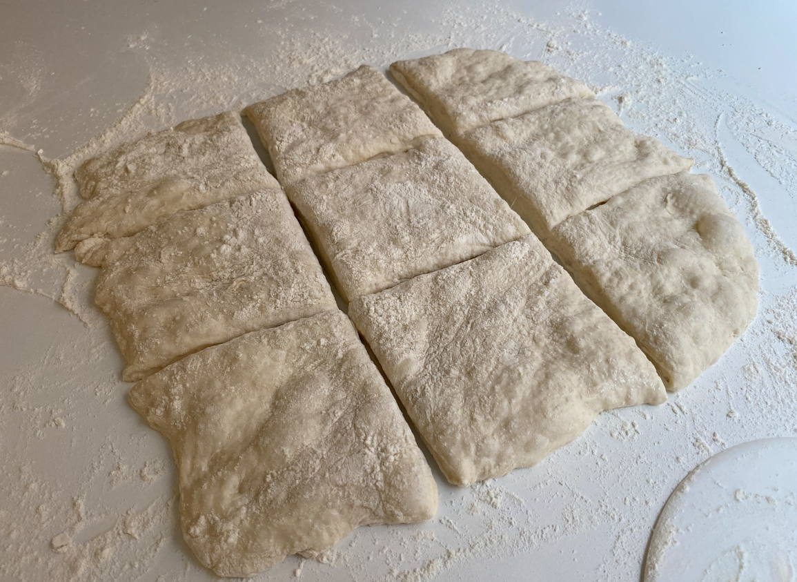 Pan de cristal. Crujiente y delicado pan paso a paso