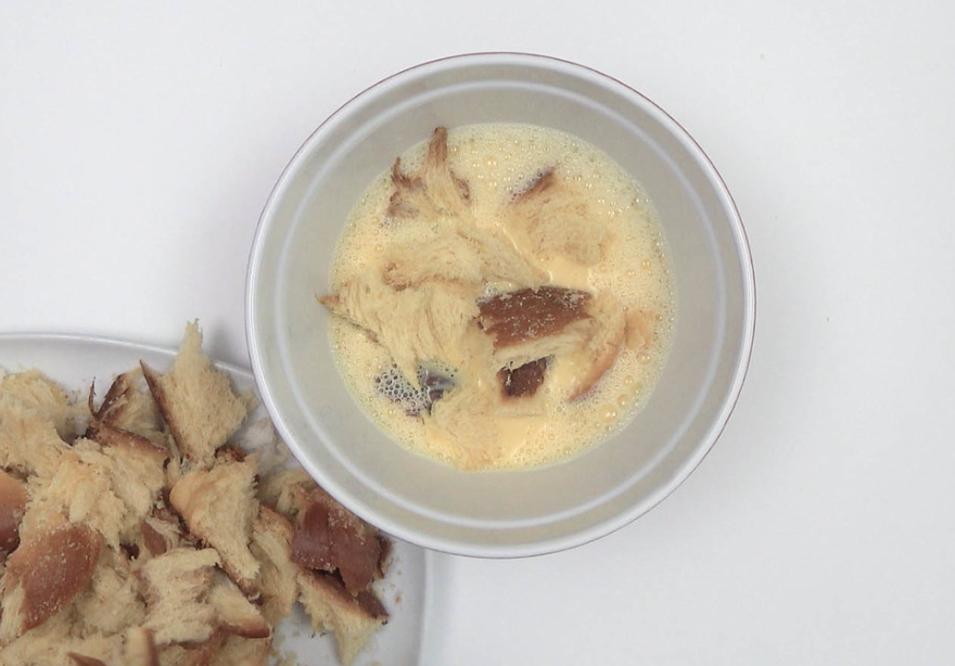 Pudin fácil de roscón de reyes