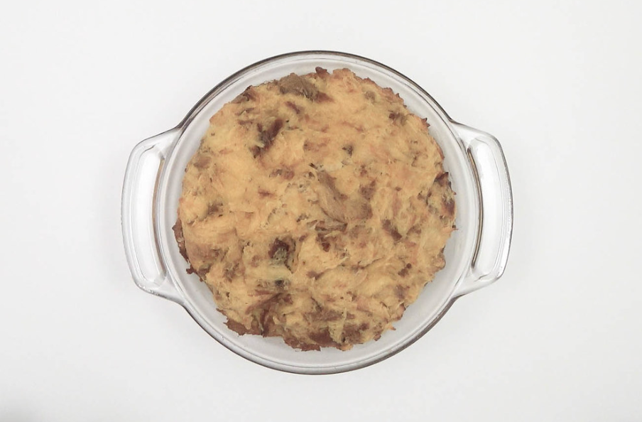 Pudin fácil de roscón de reyes