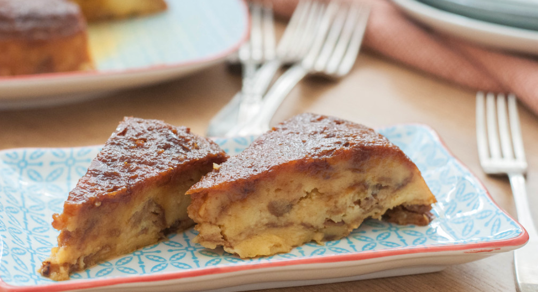 Pudin fácil de roscón de reyes