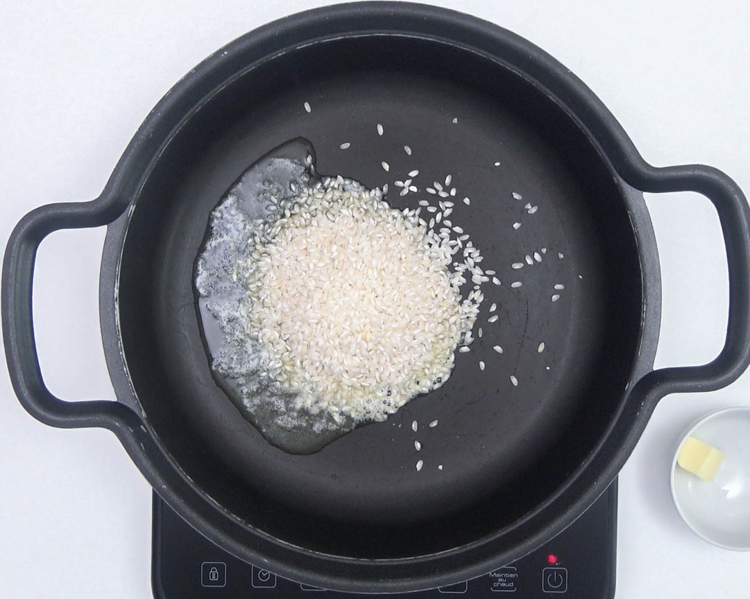 Risotto alla parmigiana o risotto a la parmesana