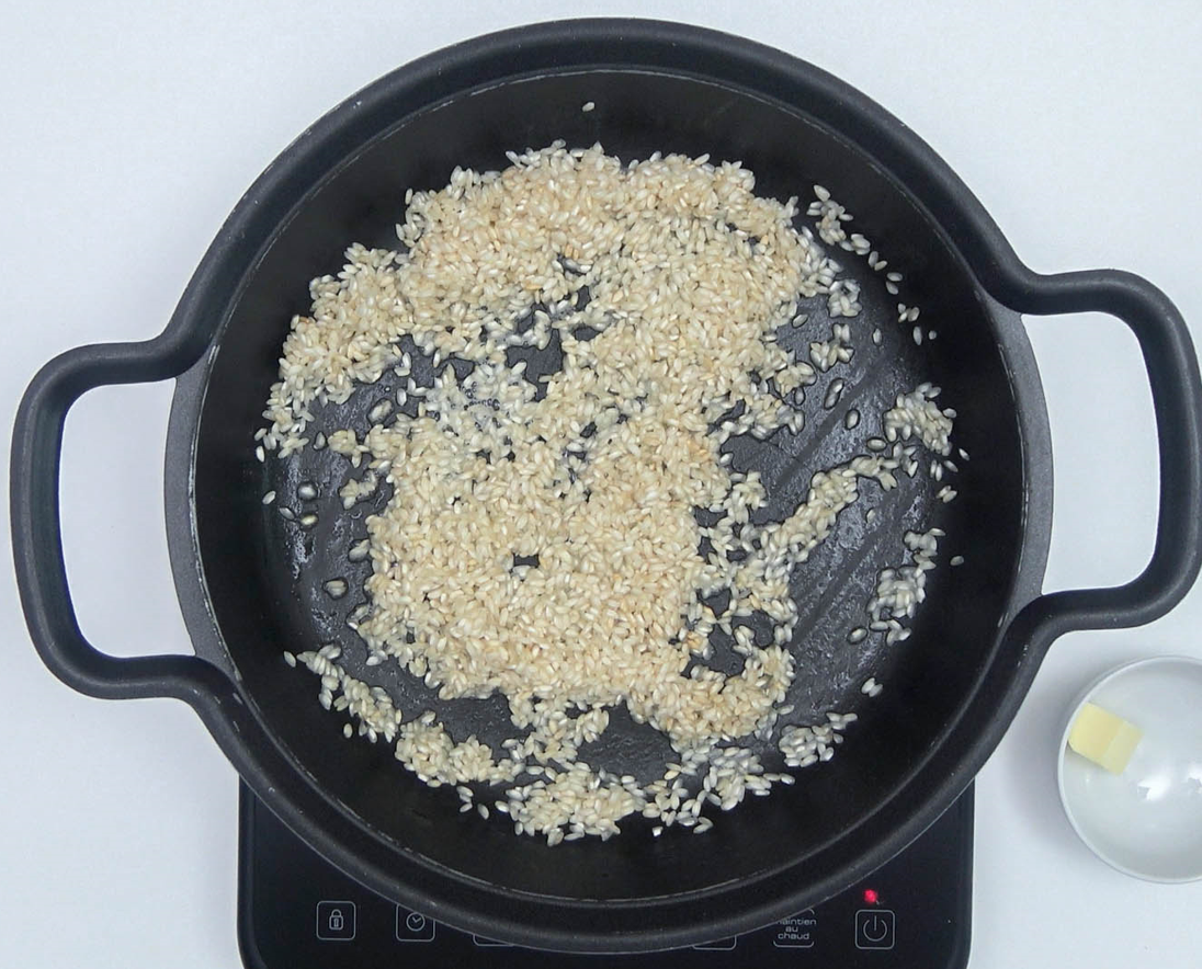 Risotto alla parmigiana o risotto a la parmesana