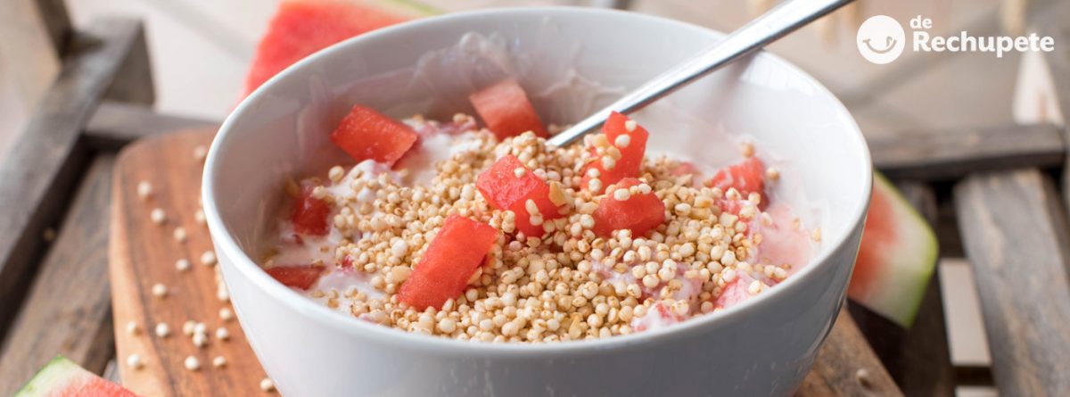Cómo hacer quinoa inflada