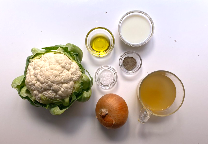 Cómo hacer crema de coliflor. Receta ligera y sabrosa paso a paso